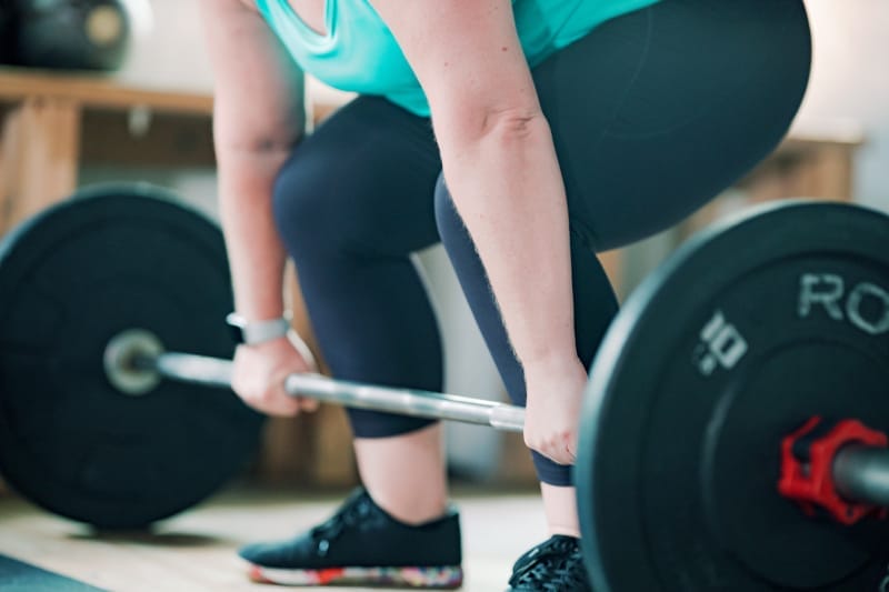 barbell warmup group class